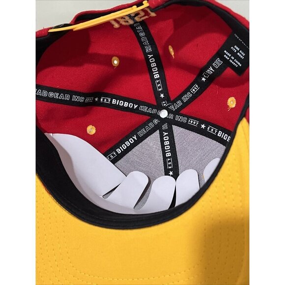 University of DC Firebirds Big Boy Headgear Snapback Red NEW NWT - Picture 6 of 7